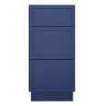 thumbnail image 4 of Vanity Art 15" W Birch Plywood Freestanding Single Base 3 Drawers Storage Cabinet, 4 of 8