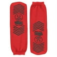 thumbnail image 2 of Slip Resistant Single Print XXXL Bariatric Size Slipper Socks Red Color 6 Pair Per Case, 2 of 2
