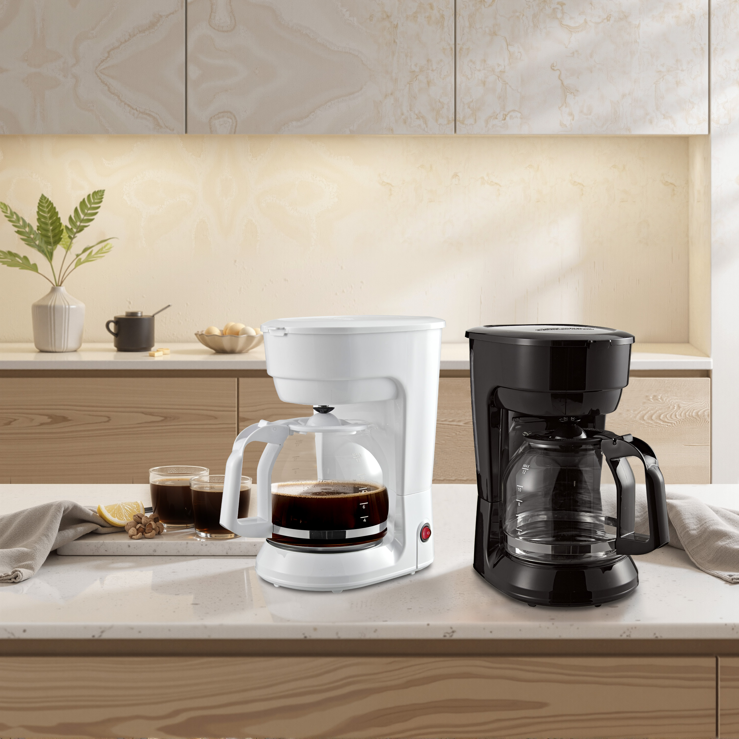 Mainstays 12-Cup Drip Coffee Maker, Black photo 5