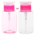 thumbnail image 1 of Dispensador de bomba vacía de 160ml, removedor de esmalte de gel líquido, botella limpia para arte de uñas, 11 Feliz Sencillez, 1 of 5