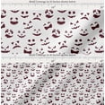 thumbnail image 2 of Soimoi Cotton Voile Fabric Monster Face Halloween Print Fabric by The Yard 42 Inch Wide, 2 of 7