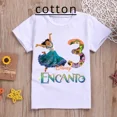 thumbnail image 2 of Camisetas para niños con encanto Mirabel, camisetas de Disney con números del 1 al 10 para cumpleaños, ropa informal de dibujos animados kawaii para niños, camisetas de anime para niños y niñas, 2 of 5