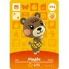 Maple - Nintendo Animal Crossing Happy Home Designer Amiibo Card - 294 - Walmart.com