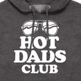 thumbnail image 3 of Instant Message - Hot Dads Club  - Men's Pullover Hooded Fleece Sweatshirt, 3 of 6
