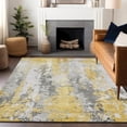 thumbnail image 6 of Dalyn Rugs Machine Washable Indoor/Outdoor Chantille Yellow 2'6" x 3'10" Rug, 6 of 9