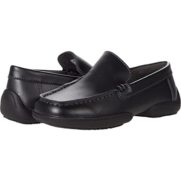 Kenneth Cole Reaction Kids Driving Dime Shoes, Black, 6 Big Kid