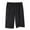 Black, variant on hotojiny Men's Capri Cargo Shorts Big and Tall Elastic Waist Below Knee 3/4 Shorts Casual Outdoor Hiking Capris Streetwear