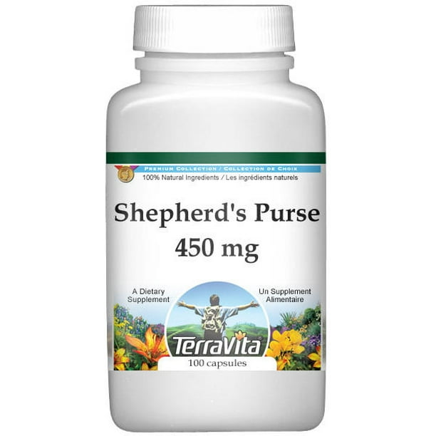 Shepherd's Purse 450 mg (100 Capsules, Zin 511589) 3Pack