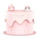 thumbnail image 1 of Cat Cake Humidifier 300ml - Ultra-Quiet with Colorful LED Lights, 1 of 5