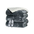 thumbnail image 1 of PIONEERWORKS Ultra Soft Electric Heated Blanket Queen 84x90 – Dual Zone Fast Heating, 4 Heat Settings, 10H Auto-Off, Machine Washable, ETL Certified, LED Controller, Cozy for Winter – Dark Gray, 1 of 8