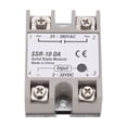 Relais Statique SSR-100DD 100A - Parfait Pour Automatisme, Contrôle Machine Et Environnement Difficile | Commande 3-32V DC, Sortie 5-240V DC