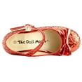 thumbnail image 5 of The Doll Maker Bow Top Glitter Strap Pump (Little Kid/Big Kid)-TD173034C-1, 5 of 6