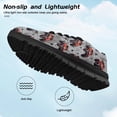 thumbnail image 4 of Uourmeti Kids Red Tractors Shoes Size 13 Boys Fashion Sneakers Lace up Casual Mesh Sneakers Indoor Outdoor Sport Athletic Lightweight Trainer, 4 of 7