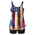 thumbnail image 5 of Enjoytime 4Th Of July Swimwear For Women Tummy Control Bahting Suit Two Piece Swimsuit Tankini Tank Top With Boyshorts Festival Clothing, 5 of 6