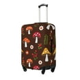 thumbnail image 2 of Gaeub Woodland Mushroom with Flowers and Berries Elastic Luggage Cover with Concealed Zipper Dust-Proof Luggage Cover Protector - 18-32 inch - Large, 2 of 9