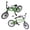 Green 2, variant on Finger Alloy Model BMX Fixie Bike Boys Toy for Creative Game Gi