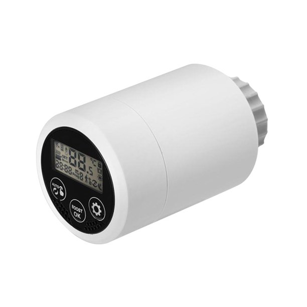 Válvula de control de temperatura inteligente Válvula de radiador portátil Controlador de tem Romacci Termostato