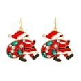 thumbnail image 2 of Christmas Earrings Fashion Creative Christmas Decoration Holiday Commemorative Earrings Gift, 2 of 4