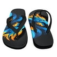 thumbnail image 7 of Psesaysky Boys Girls Flip Flops Sandals Blue Dragon Print Water Park Summer Beach Swim Pool Shoes for Kids Indoor and Outdoor Size 10, 7 of 7
