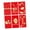 Style G, variant on yotijay 6 Pieces Chinese New Year Red Envelopes Hong Bao for Party Favors Graduation H