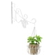 thumbnail image 3 of Colgadora de Macetas de Maceta, Gancho de Maceta de Flores, Resistente Duradero, Duradero, Europa, Soporte de Planta Colgante Para Balcones para Los Patios para Salas de Estar, 3 of 7