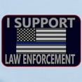 thumbnail image 2 of CafePress - I Support Law Enforcement Infant Bodysuit - Baby Light Bodysuit, Size Newborn - 24 Months, 2 of 4