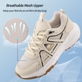 thumbnail image 4 of Ecetana Walking Shoes for Women Comfortable Breathable Non Slip Sneakers Casual Slip On Tennis Shoe, 4 of 7