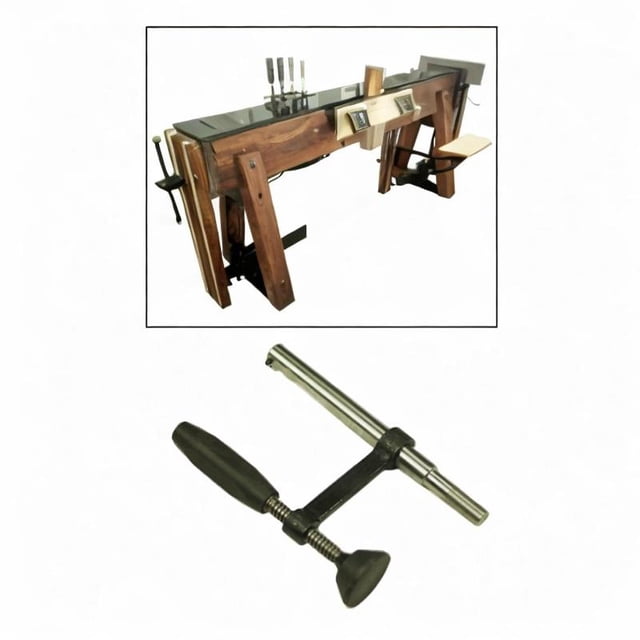 Woodworking Holding Bench Holde Solt Subpista Atención Ajustable Diámetro de la abrazadera de la abrazadera de la del orificio del perro de 18 mm