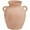 Pink Washed Terracotta Jug Solid Amphora 10" x 9" x 11", variant on DecMode 15" Terracotta Jug Pink Ceramic Vase with Handle