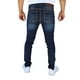 thumbnail image 2 of Pantalón rasgado de mezclilla stretch John Silver  Corte skinny Color azul oscuro, 2 of 6