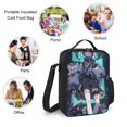 thumbnail image 5 of Cyberpunk heroes Backpack Set Large Daypack Insulated Lunch Pouch Pencil Case, 5 of 5