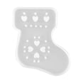thumbnail image 1 of Santa Claus Snowflake Pendant Keychain Pendant Silicone Mold, 1 of 2
