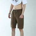 thumbnail image 3 of Mingw Mens Shorts Men's Summer Bermuda Denim Shorts Flat Front Pants,Available in Multicolor, 3 of 3