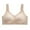 Pink, variant on Lovskoo Womens Plus Bra Seamless Pack 3PC Ice Comfortable Bra Wireless Bra Full Figure Bra Push Up Bra V Neck Bra Black*3