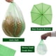 thumbnail image 3 of Paquete de 6 x 20 bolsas de basura: pequeñas bolsas de basura para contenedores de automóviles, resistentes al desgarro y a prueba de fugas., 3 of 5