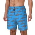 thumbnail image 2 of Fotbe Party Shark Cute Men’s Swim Trunks Quick Dry Swim Shorts Board Shorts with Mesh Lining-X-Large, 2 of 9