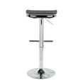 thumbnail image 3 of LumiSource Mirage Ale Adjustable Base Swivel Polyester Barstool, 3 of 6