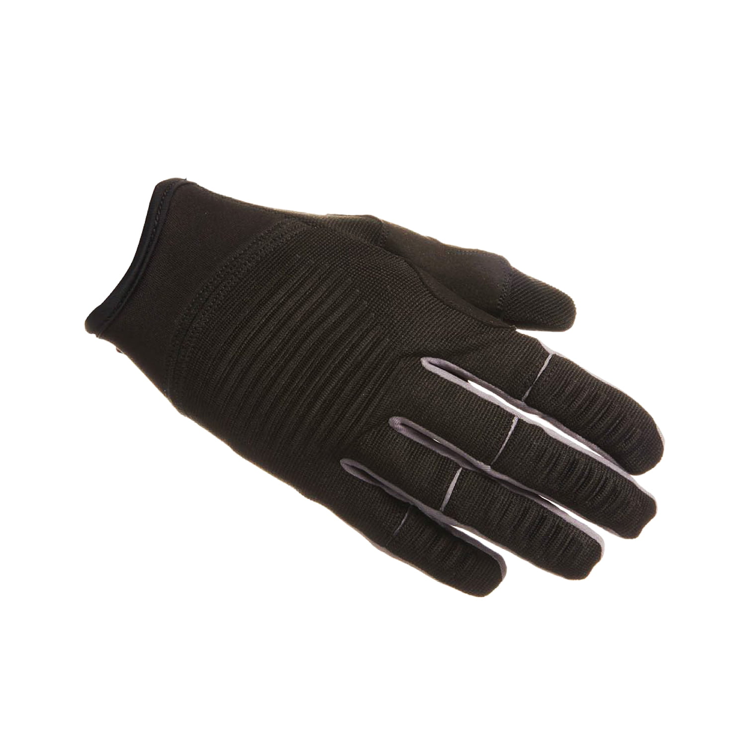Black Outdoor Rock Climbing Hiking Anti-slip Palm Grips Full Finger Gloves 
