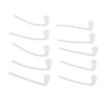 thumbnail image 1 of Embouts de Tube Auditif, Bouchons d'Oreilles Portables Ajustés 10 Pcs pour Remplacement, 1 of 8