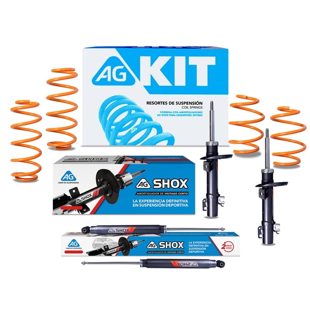 Kit Deportivo AG para Auto Completo para Volkswagen Vento 2010 a 2020 8 Piezas Nuevos