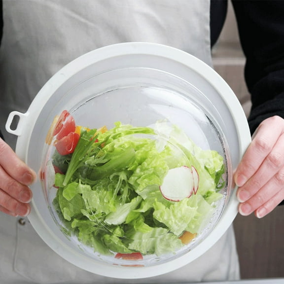 Masteelf 2-Pack Universal Silicone Lids for Bowls and Pans, Oil , Safe, Flexible, Easy to Clean, Simple Design