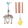 thumbnail image 4 of BE-TOOL Metal Peacock Wind Chimes Ringtones Wind Bell for Home Patio Garden Decoration Easy Hanging S Hook, 4 of 9