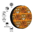thumbnail image 4 of Fotbe Tiger Funda de Llanta de Repuesto con Estampado, Engrosada, Ajuste Universal para Jeep, Remolque, RV, SUV, Camión-14 inch, 4 of 6