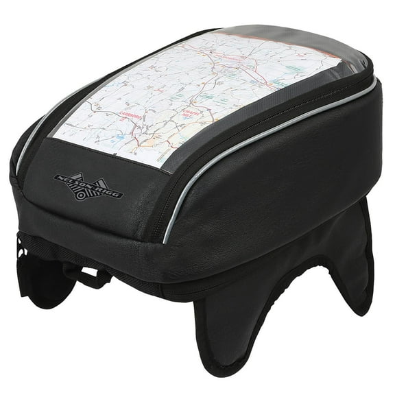 Nelson-Rigg NR-150 Journey Highway Cruiser Black Magnetic Tank Bag (NR-150)