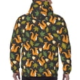 thumbnail image 7 of Lsque Forest Squirrel Pattern Casual Men's Hoodie,Hooded Sweatshirt with Kangaroo Pocket,Pullover Hoodie-3X-Large, 7 of 7