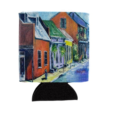 Carolines Treasures MW1350CC Somewhere Close Houses Can or Bottle Hugger Can Hugger multicolor