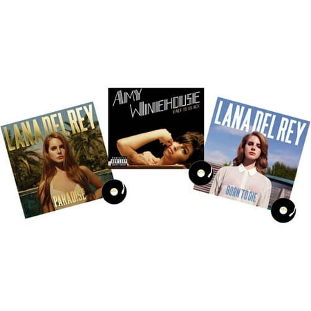 Amy Winehouse and Lana Del Rey Vinyl Collection (Lana Del Rey Love Me Like Your Best Friends Did)