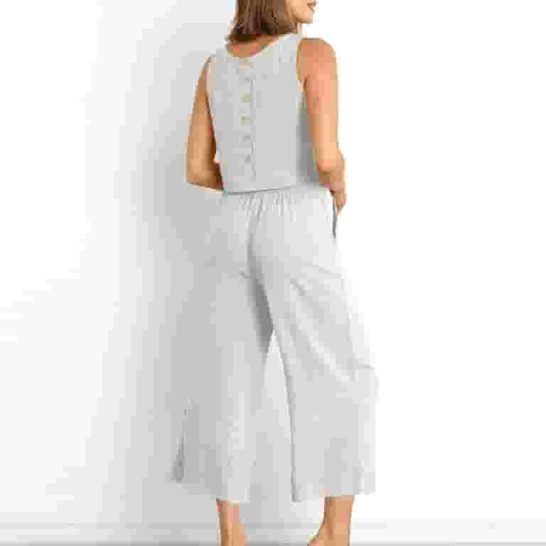 Women Long Floral Linen Skirt 4116 Women Long Floral Linen Skirt 4116
