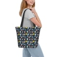 thumbnail image 6 of Bingfone Rocket Space Women Shoulder Tote Bags Casual Bag Ladies Shopping Handbag, 6 of 6