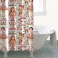 thumbnail image 4 of Forest Fairy Princess Pattern Shower Curtain 36"x72" ,Bathroom Decorative Shower Curtains Set with 12 Hooks,Modern Waterproof Washable Shower Curtain, 4 of 6